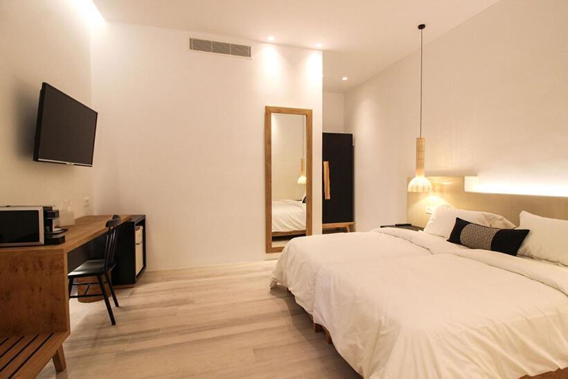 Mykonos Cactus Hotell Ornos  Exteriör bild