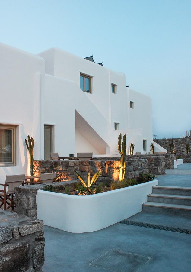 Mykonos Cactus Hotell Ornos  Exteriör bild
