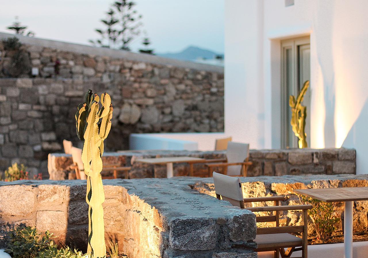 Mykonos Cactus Hotell Ornos  Exteriör bild