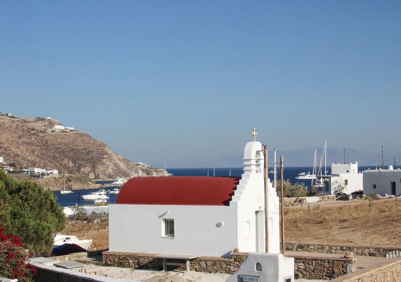 Mykonos Cactus Hotell Ornos  Exteriör bild
