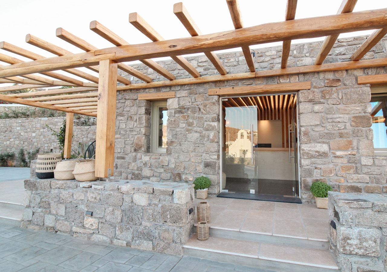 Mykonos Cactus Hotell Ornos  Exteriör bild