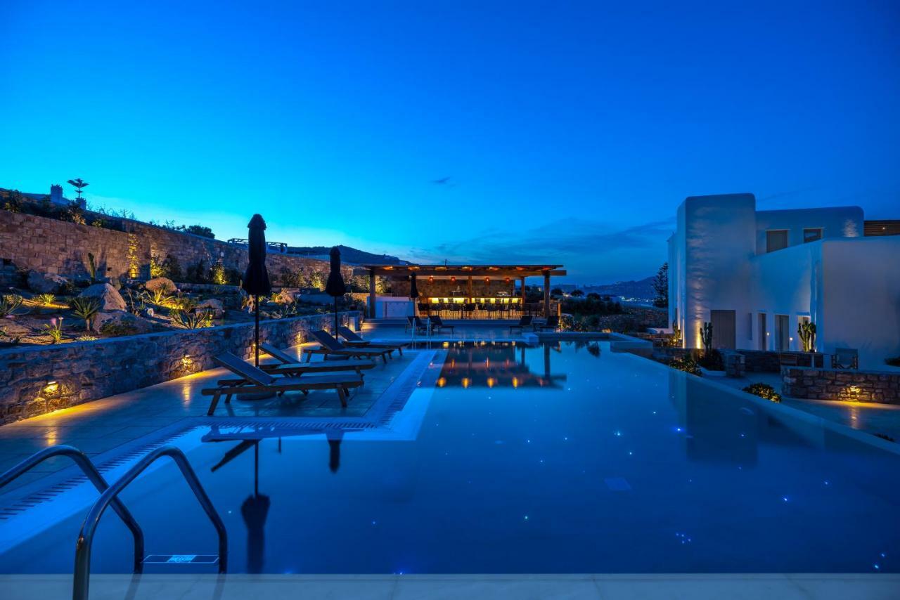 Mykonos Cactus Hotell Ornos  Exteriör bild