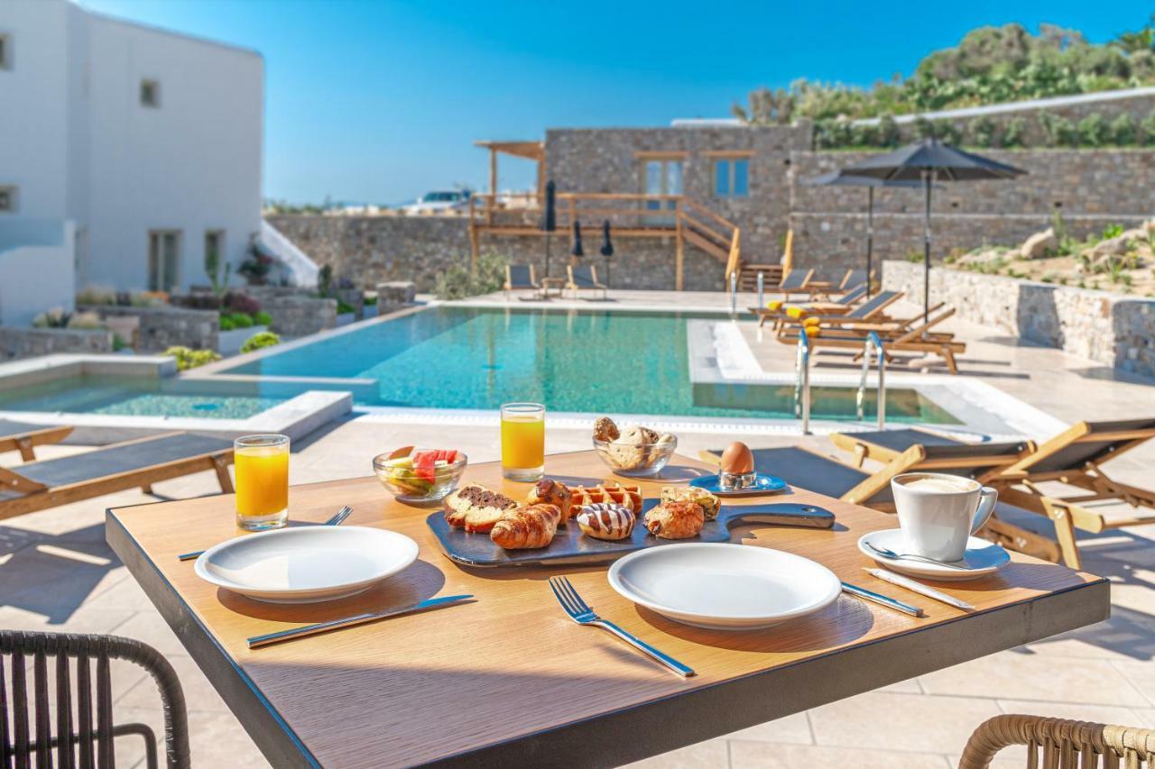 Mykonos Cactus Hotell Ornos  Exteriör bild
