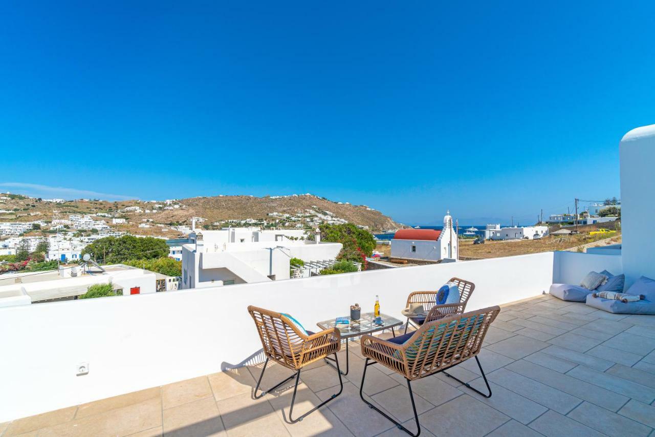 Mykonos Cactus Hotell Ornos  Exteriör bild