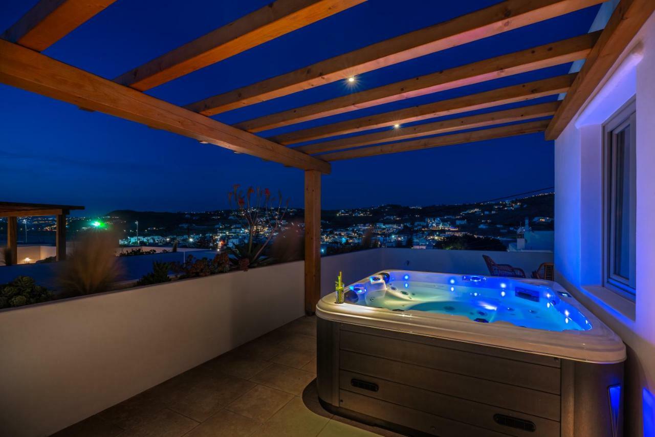 Mykonos Cactus Hotell Ornos  Exteriör bild